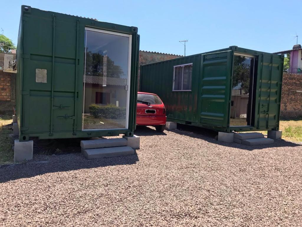 Hostel Container Vila Nova Алегрети Экстерьер фото